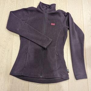 Purple Helly Hansen Polar Fleece Jacket